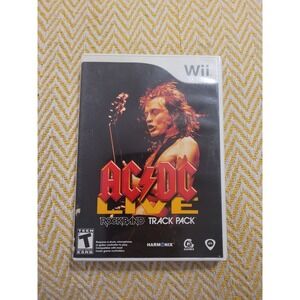 Nintendo Wii Game Rock Band AC/DC  2008- Teated- Works